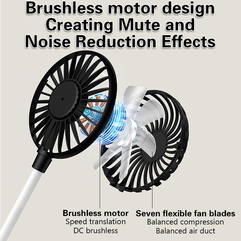 Usb Fan Small Straight Plug Silent Office Desk Small Fan Usb Fan Office Fan Stand Small And Portable