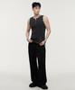 LANARCHIVE [0153] Side Track Training Pants - Black