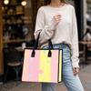 Cute Bubble Print Tote Bag Fashion Casual Daily Use Large Capacity Lightweight Shoulder Handbag