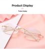 Women's Ultra-Lightweight HD Presbyopia Glasses: Fashionable Blue Light Blocking Reading Glasses for Middle-Aged and Elderly Women