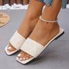 2025 Summer Slippers for Women Wear New Fashionable Women's Shoes Home Slippers Outdoor Beach Sandals Zapatos De Mujer