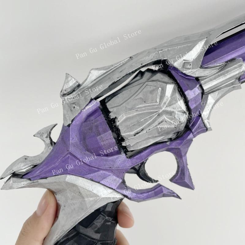 30cm/11.8in 3d Printed Gun Customized Valorant Game Peripherals Plundering Justice Model Props Cosplay Collectible Boys Toy Gift