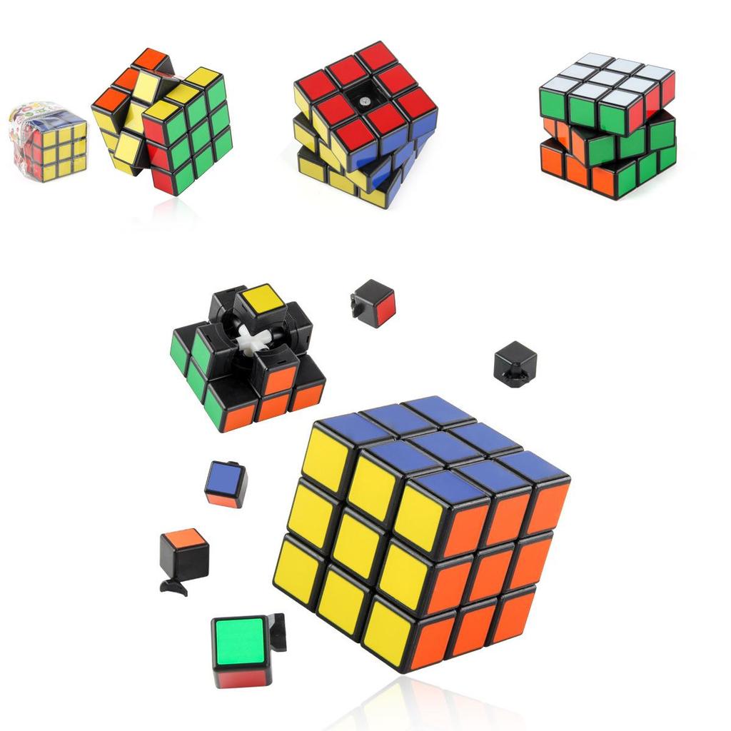 P168-15 Pädagogischer Zauberwürfel für Kinder, Geschmeidiger 3x3 Rubik's Cube für Wettbewerbe