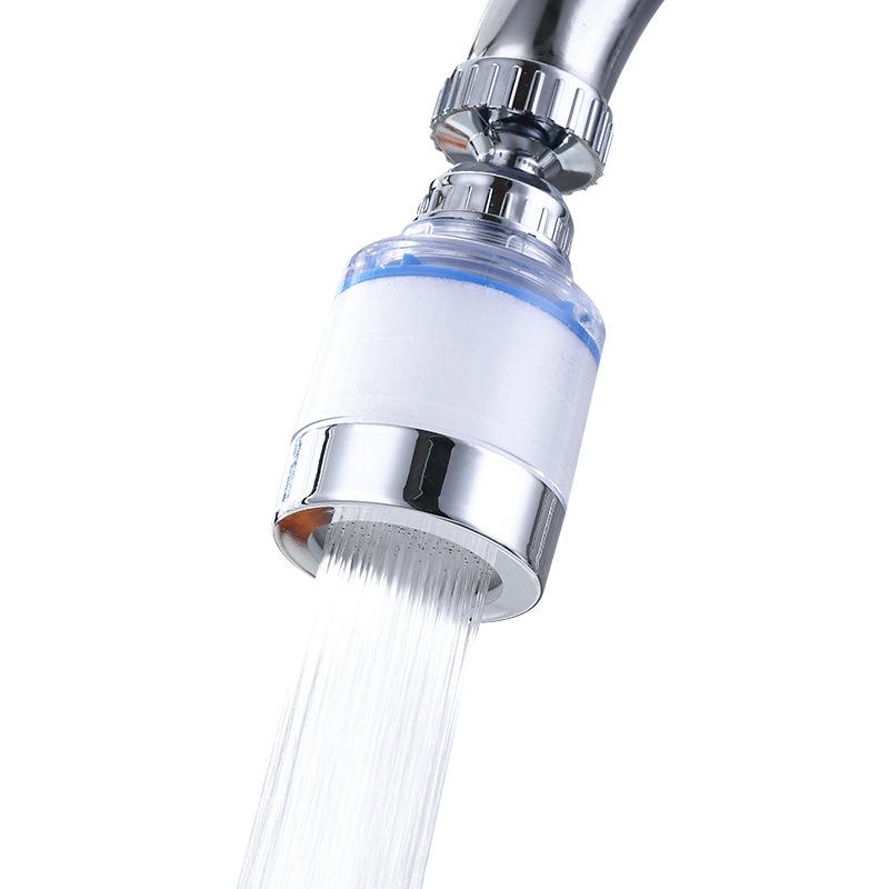 Water-Saving Kitchen Faucet Filter & Splash Head Extension