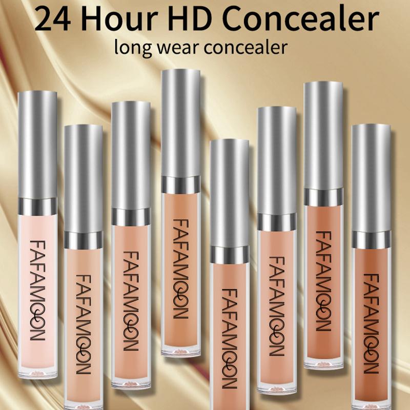 8 Colors Liquid Concealer Foundation Long-lasting Non-removal Concealer Moisturizing Waterproof Retouching/brightening Concealer