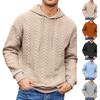 Men's Casual Color Hoodie Long Sleeve Pullover Sweatshirt