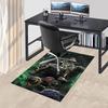 1pc Power Rangers Green Ranger, Office Chair Mat Non-Slip Carpet for Home Decor, Suitable for All Seasons, Office Use, Living Room, Bedroom, Game Room
