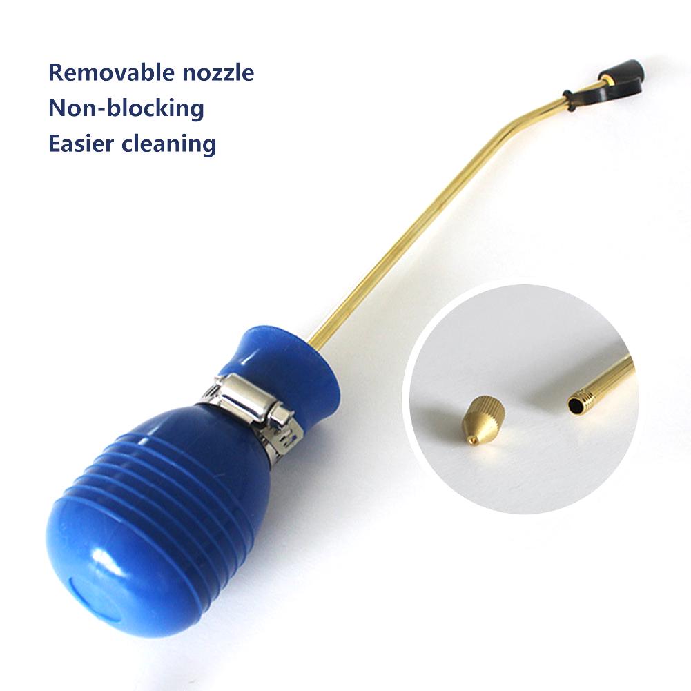 Portable Copper Tube Powder Sprayer Handheld Powder Spraying Ball for Termite Pest Control