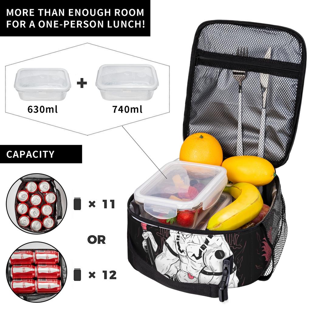 Maomao Anime Heat-keeping Lunch Bags High Capacity The Apothecary Diaries Meal Container Cooler Tote Lunch Box Tote Meal Pouch