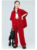 Children's Trendy Street Dance Outfit - Loose Pants and Shirt Set for Boys and Girls Jazz Performance.