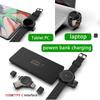 2 in 1 Magnetic Wireless Charger for Samsung Galaxy Watch 5 4 3 Active 2 Portable Chargers USB Type C Fast Charging Station Dock