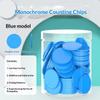100Pcs Plastic Counting Tokens Colored Round Addition Subtraction Operation Math Teaching Tool Board Game Tokens Bingo Markers