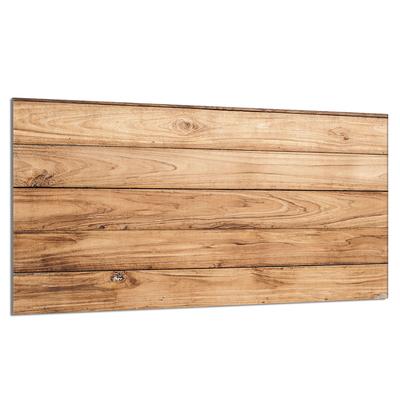 Glass Protective Plate for Stove 90x52 Wood