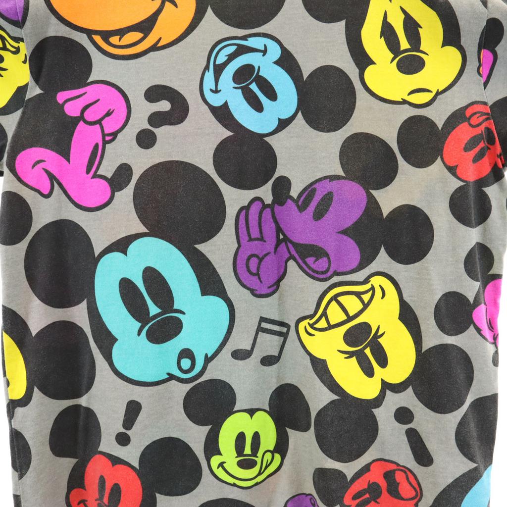 TOKYO DISNEY RESORT Overall Handle Short Sleeve T-shirt L Mickey Mouse Men's Used