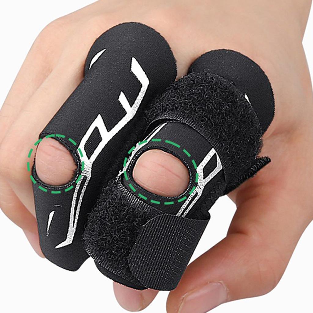 1 Pezzo Stecca per Dita Avvolgente Traspirante Antiscivolo Fasciatura Protettiva Professionale per Dita Copertura Protettiva Tutore Protettore
