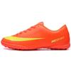 Mens Womens Youth Football Cleats Low-Cut Synthetic Leather Breathable Non-Slip Training Match Shoes Artificial Turf