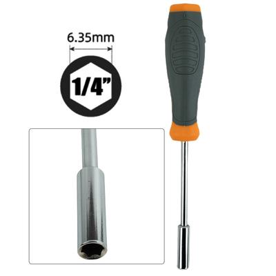 Manico per cacciavite Adattatore esagonale Magnetico 1 pz 6,35 mm Esagonale