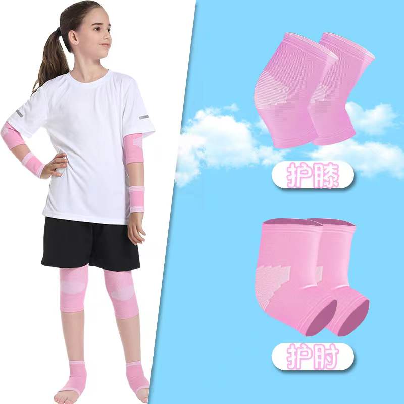 Cheap Price Knee Sleeve Elastic Breathable Compression Knee Brace Kids Stabilizer for Sports Protection Knee Pads