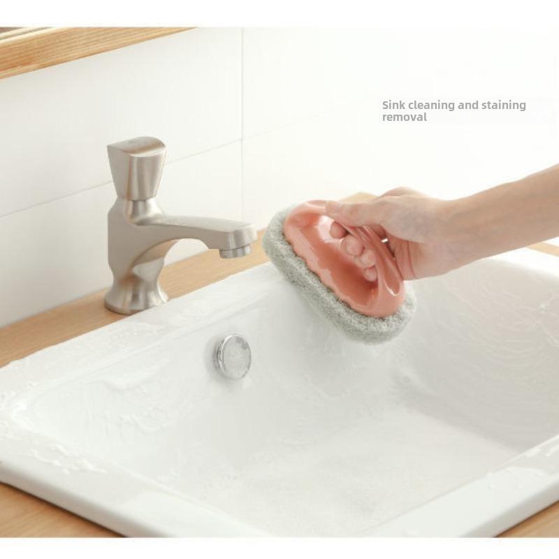 Kitchen Bathroom Tile Cleaning Brush Glass Sink Decontamination Kitchen Pot Stove Table Wall Stand Clean Cleaning Brush