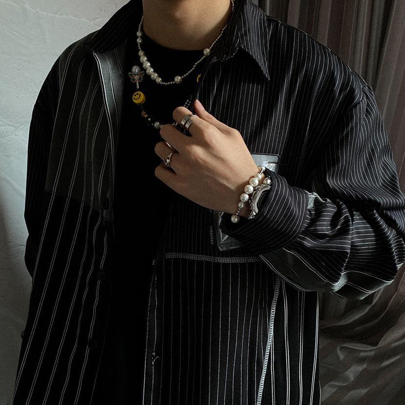 Stylish Hollow Adjustable Dark Ring for Men and Women