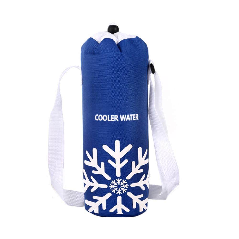 Portable Oxford cloth Insulated Water Bottle Cover Waterproof Outdoor Sports Water Bottle Warmer With Strap Warmer Bag Drinkware 1140₽