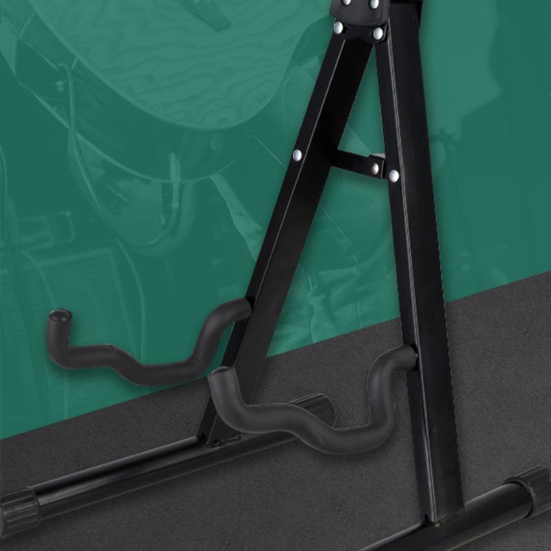 A-frame Foldable Guitar Stand for Acoustic, Electric, Bass, Pipa, Liuqin, Ruan