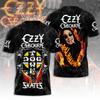 Rock Ozzy Band 3d Print T-shirt Men Women Fashion Hip Hop Short Sleeve Oversized Sports O-Neck Tops Tees Men Clothes