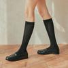 STB016 Women's Cotton Solid Knee Socks (8 Colors)