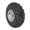 145 70 6 145x70 6 Tire Rubber Aluminum Alloy Anti Slip Explosion Proof 6 Inch Wheel Tire with Rim for ATV UTV