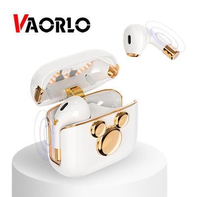 VAORLO Low Latency Wireless Earphones Low Latency Noise Cancel Headphone Cute Headset For Girls Gift HiFi Stereo Sounds Qualtiy