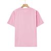 European Sizes Cute Dinosaur Sisters Themed Girls' T-Shirt - Vibrant Cartoon Design Featuring Pink Bubble Letters "SISTER" and Dinosaur Companions