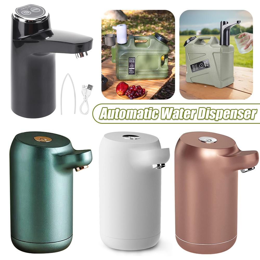 Automatic Water Dispenser 1200mAh Electric Drinking Water Pump USB Rechargeable Portable Water Pump for Outdoor Camping