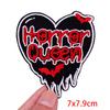 Jackets Embroidered Patches Diy Flame Bat /Horror Punk Patch Iron On Patches For Clothing Thermoadhesive Patches On Clothes Diy 