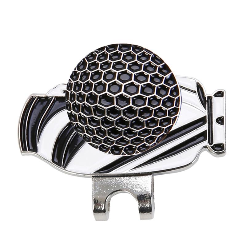 Golf Ball Clip Delicate Craft Markers Unique Markings Golf Cap Clip