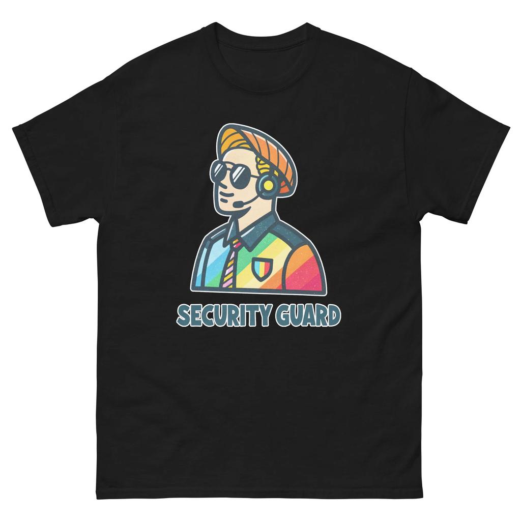 T-shirt Garde de Sécurité Boîte de Nuit Bar Vie Nocturne Fête