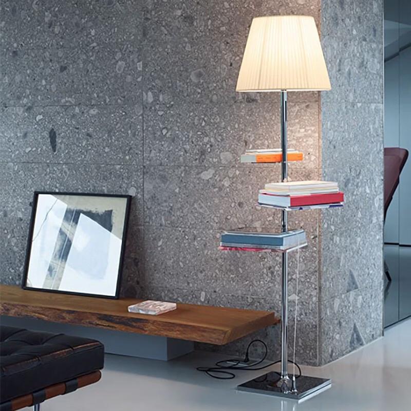 Oeny Floor Lamp with Storage Shelf