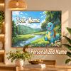 Squirtle Custom Name Diamond Painting Personalized 5D Full Drill DIY Diamond Art Home Decor