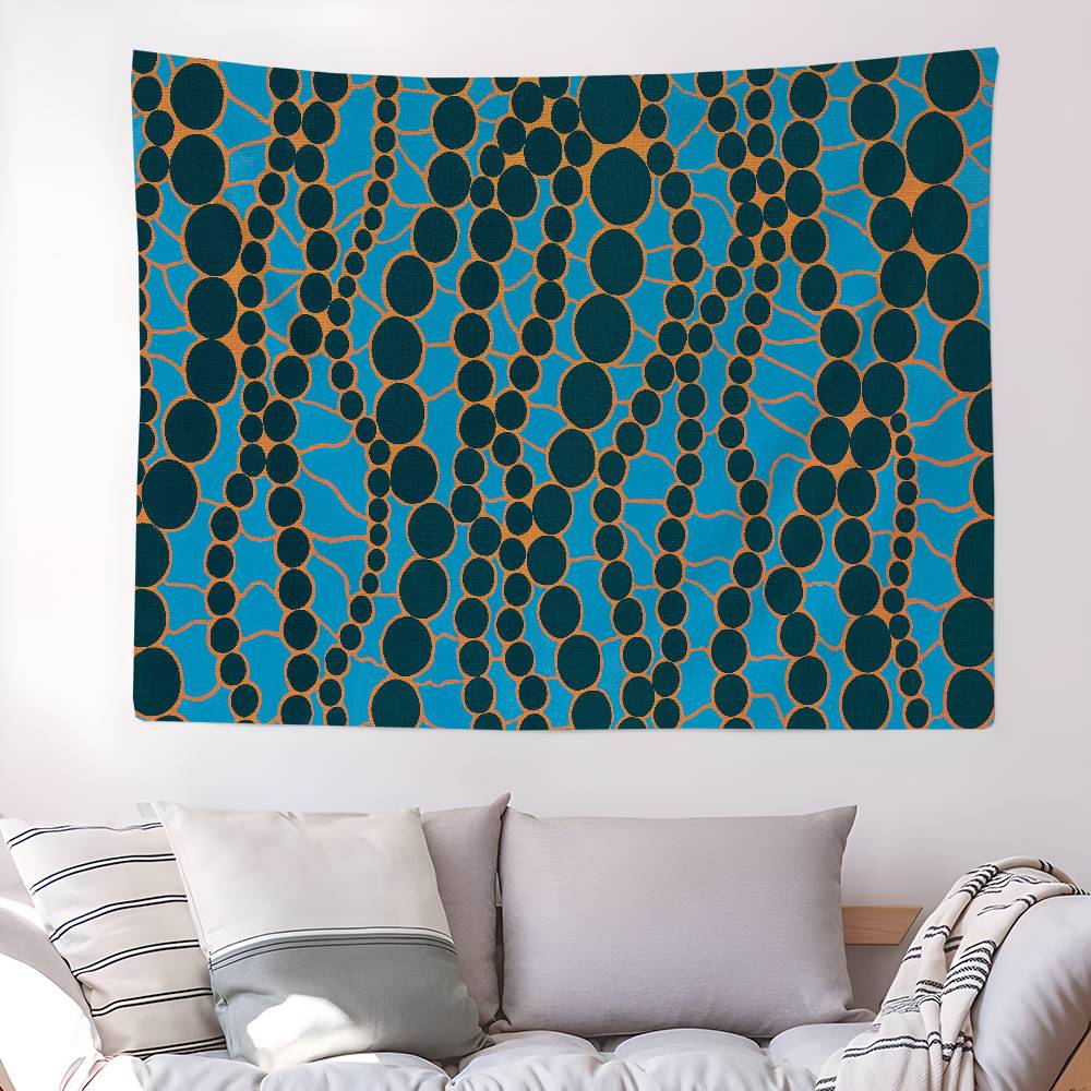 Yayoi Kusama Art Chart Tapestry Art Science Fiction Room Home Decor Cheap Hippie Wall Hanging