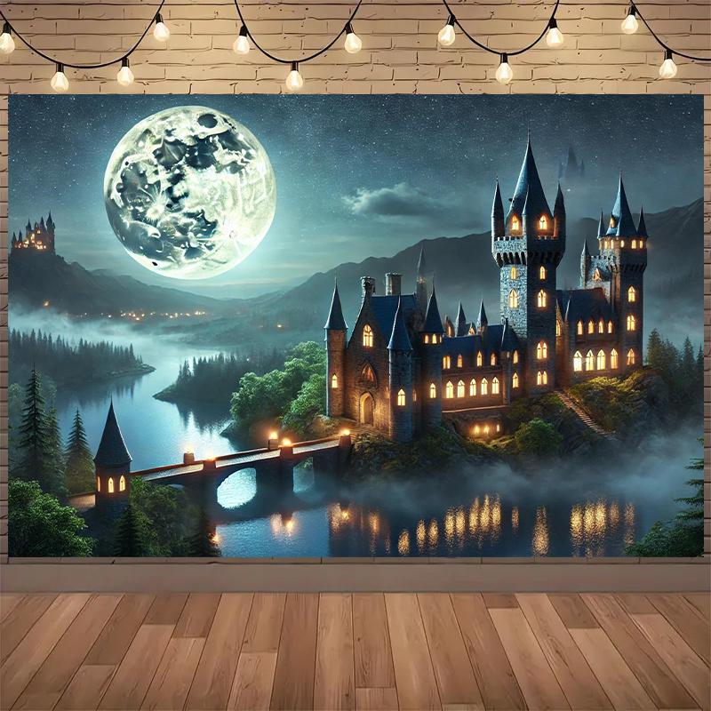 1 piece dream castle background fabric multi-functional background wall decoration wall fabric