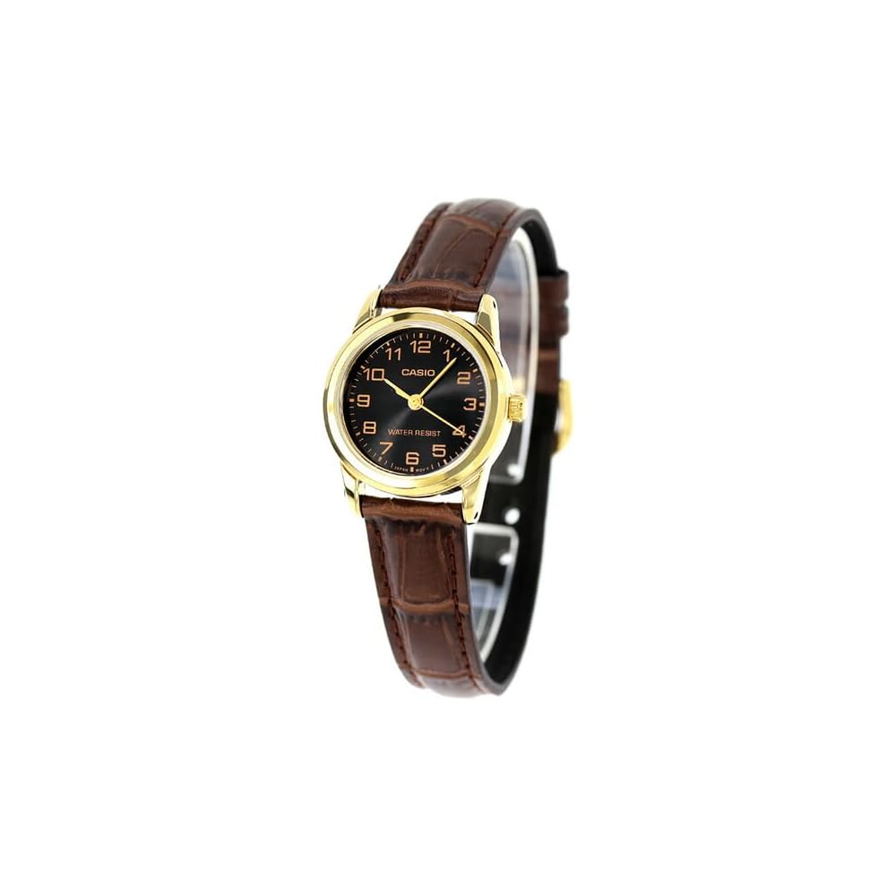 

Casio Cheap Casio Standard Quartz Women s Watch LTP-V001GL-1B Black Leather Strap