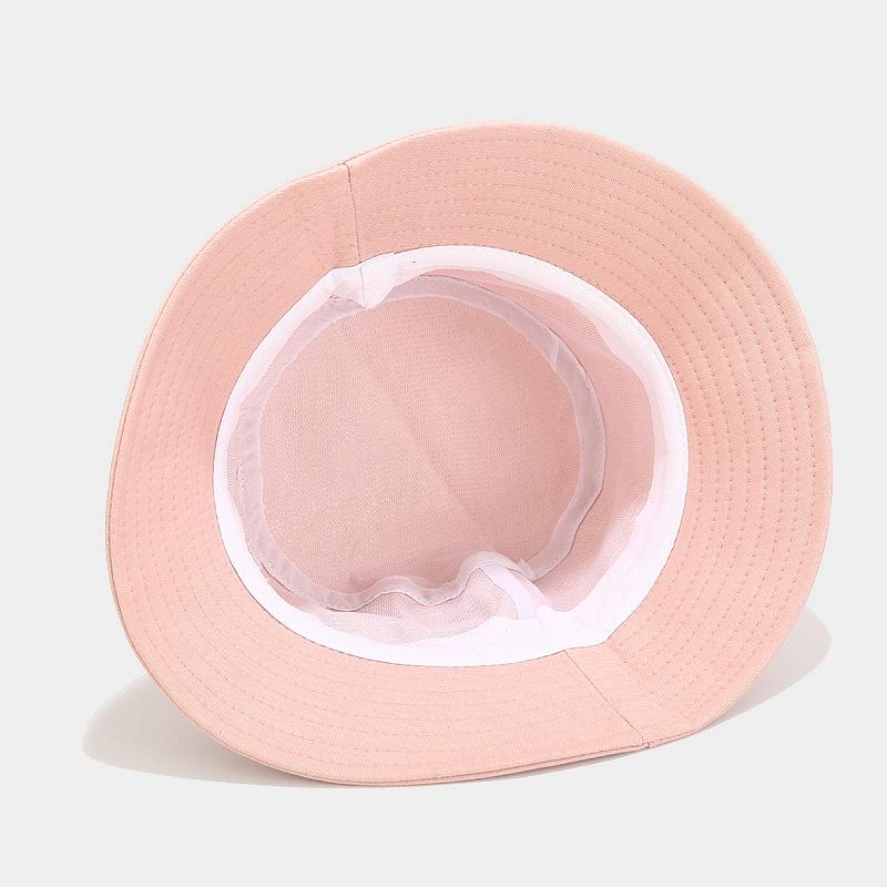 Korean Style Smiley Face Women's Bucket Hat - Summer Casual Sun Hat, Trendy and Versatile for Students and Couples