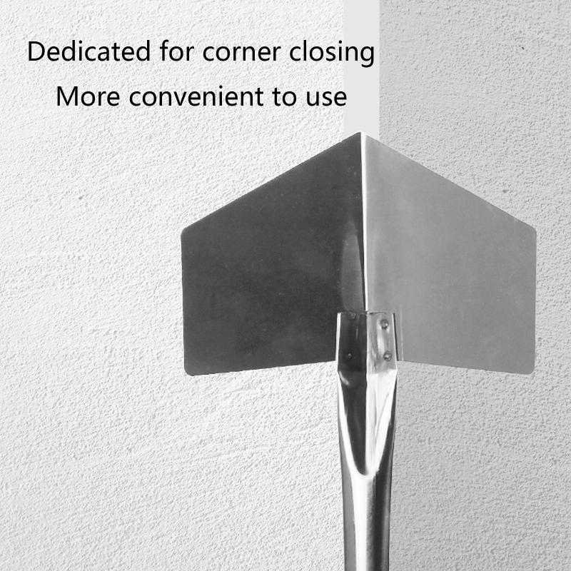 Drywall Corner Tool Stainless Steel Sheetrock Corner Tool Inside & Outside Corner Knife for Ideal for Wall Corner Finish