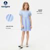 Navigare Girls' Pure Cotton Cool Tiered Summer Dress