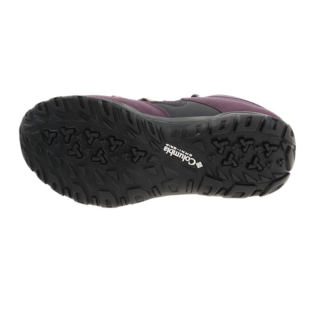 Columbia Waterproof Sabre 5 Mid Outdry Wide Hiking Dark Size 507 Shoes, Plum, 26.0, Women's, YK2365,