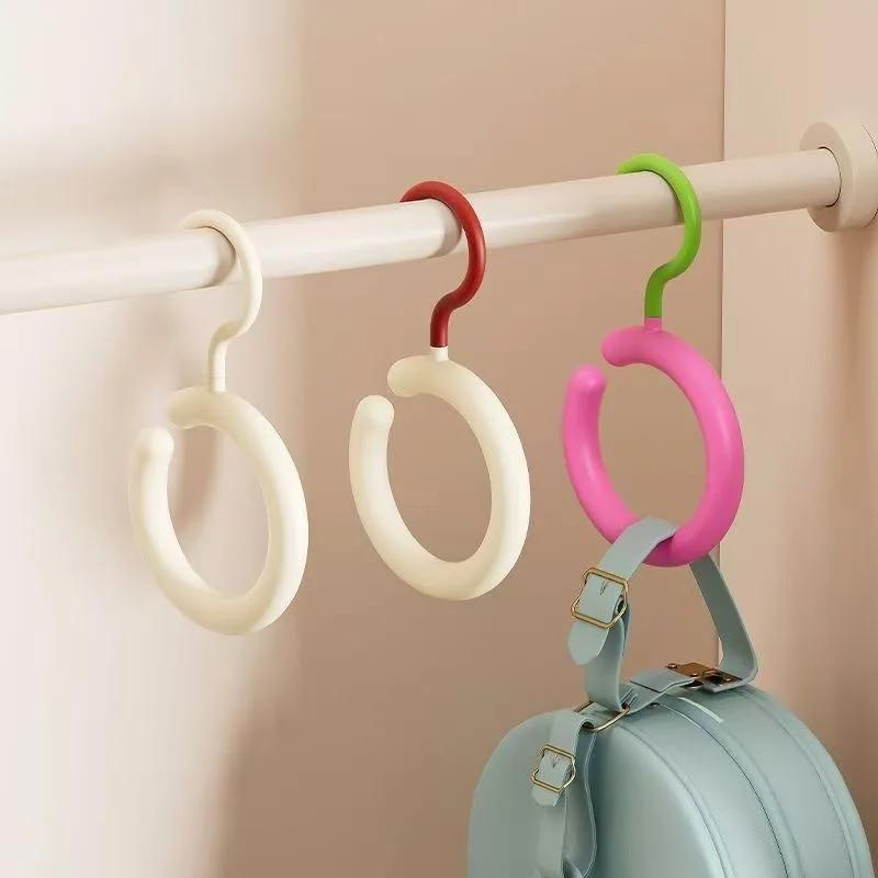 Hat Storage Clothes Hanger Invisible Luxury Multi-Function Hook Home Use New Plastic Coat Hanger Nordic Sle Adult Closet