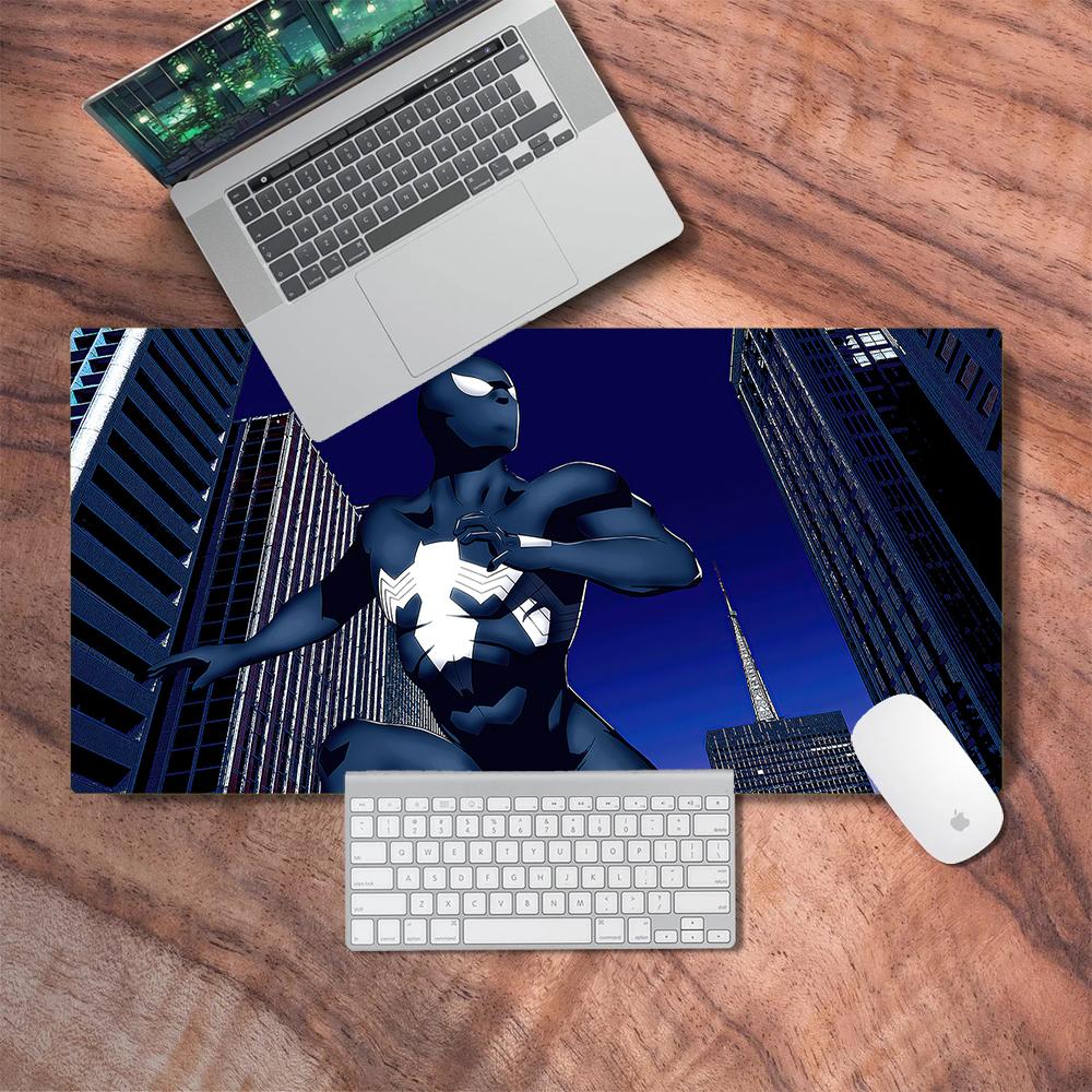 1Pc Spiderman Mouse Pad 2Mm Thick Rubber Base Nonslip Desk Mat Perfect Room Ideal Gift Computer Keyboard Lovers