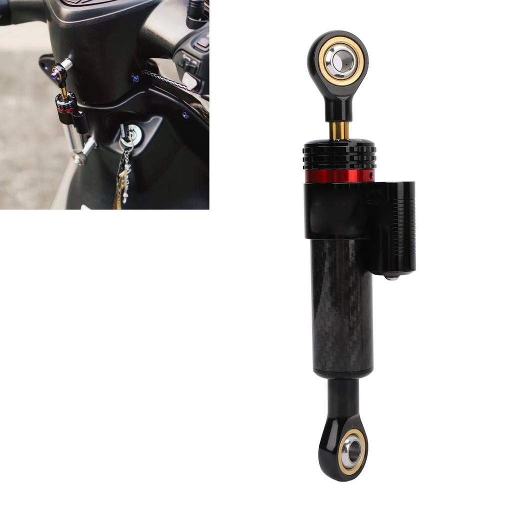 Motorcycle Steering Damper Aluminum Alloy Anodized Directional Steering Damper Bracket for 125 150 Scooter