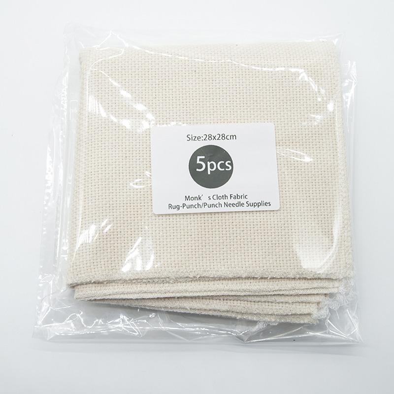 Mönchstuch für DIY Stickerei Handarbeitsstoff Nähen Punch-Nadel-Set Zubehör Handgefertigte Bastelarbeiten Geschenk Ramadan-Dekoration 2025