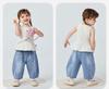 Mini Balabala Girls' Baby Tank Top Cotton Soft Elastic Breathable Antibacterial Children's Strap Top
