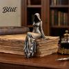 Dekoracja Dark Fantasy Figurka Kobiety Żniwiarza Posąg Dziewczyny z Kapturem